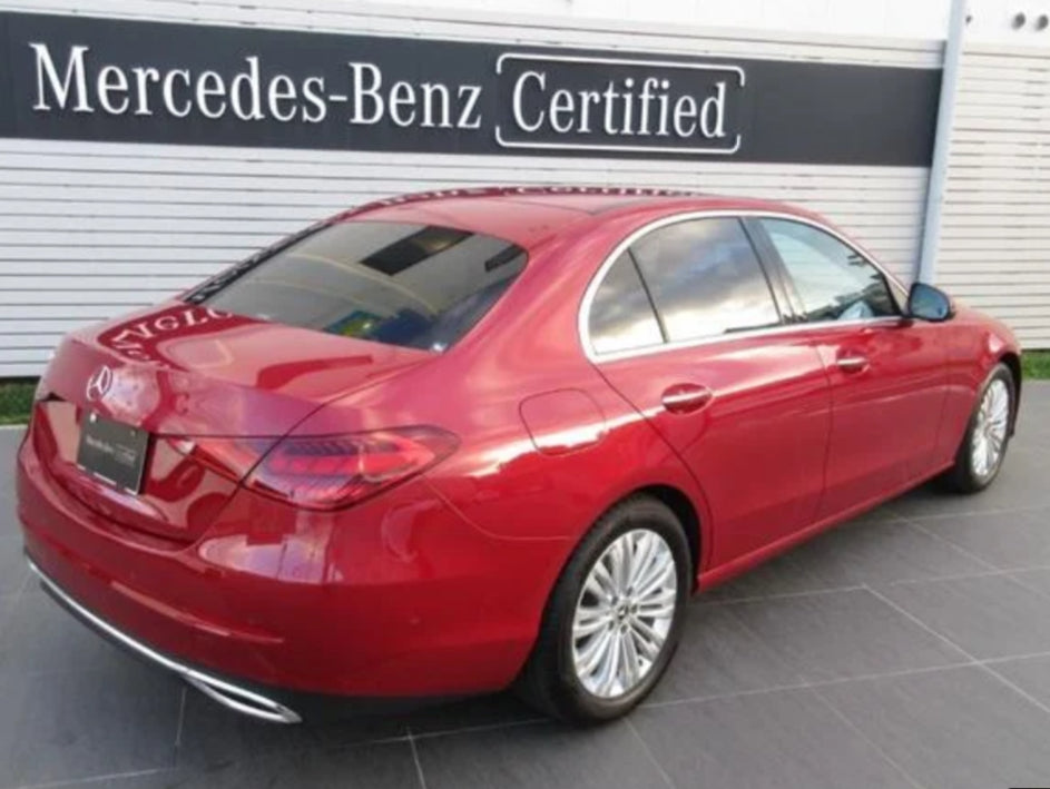 Mercedes Benz C Class 1500 CC Hybrid Red